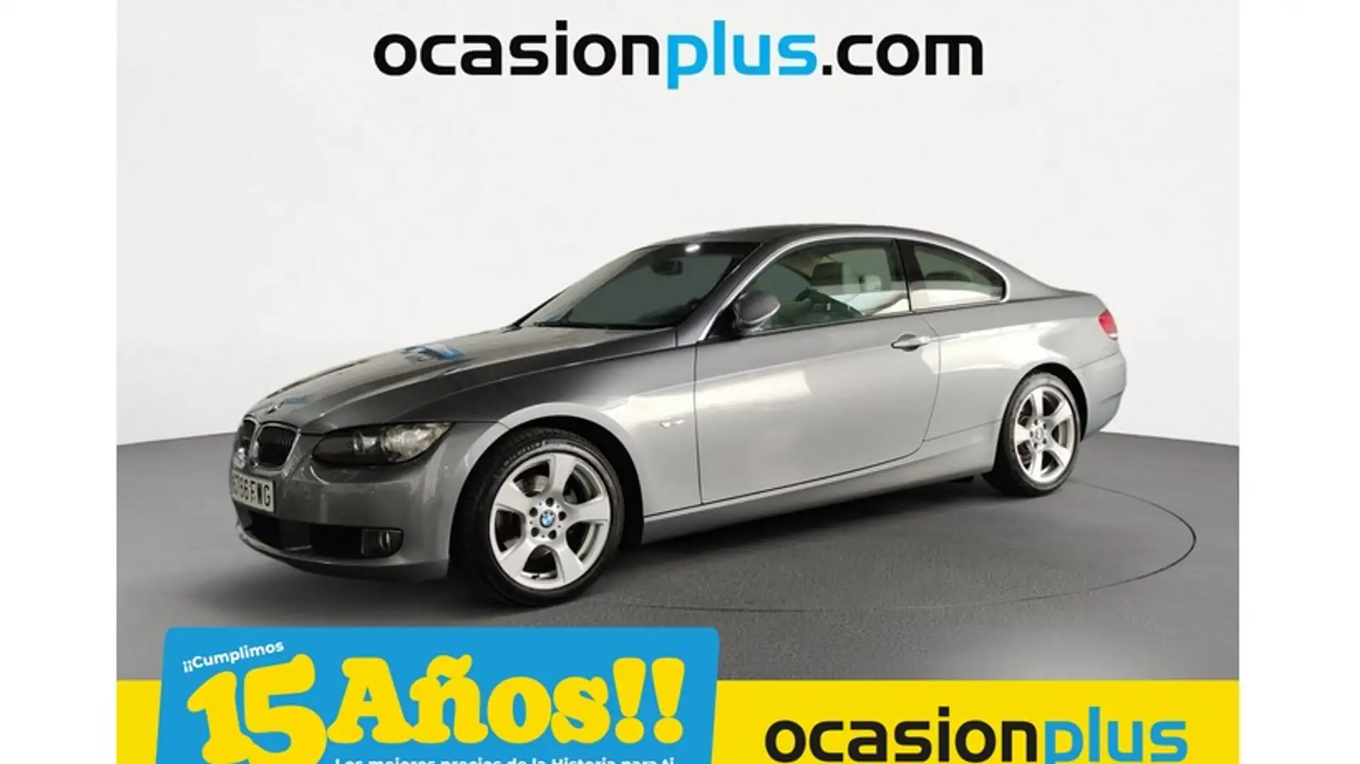 BMW 320 320i Coupé Aut. Gris - 1