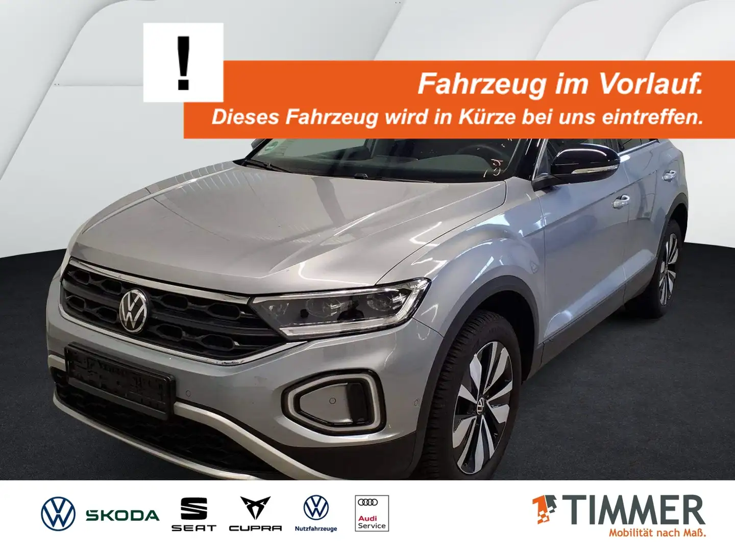 Volkswagen T-Roc 2.0 TDI DSG GOAL *AHK *LED *ACC *RKAM *VIRTUAL NA Silber - 1