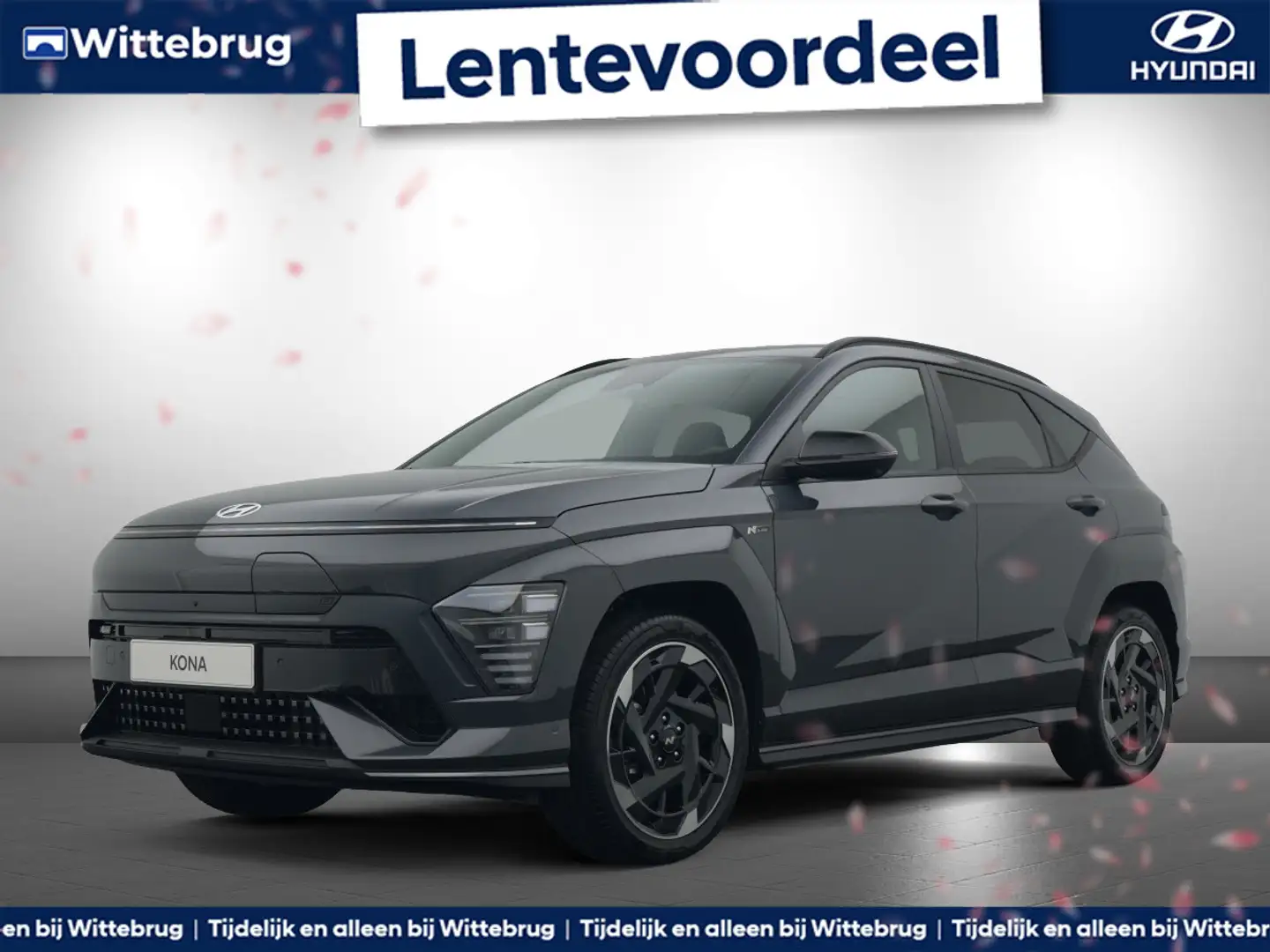 Hyundai KONA Electric N Line Edition 65.4 kWh Volledig Elektris Grijs - 1