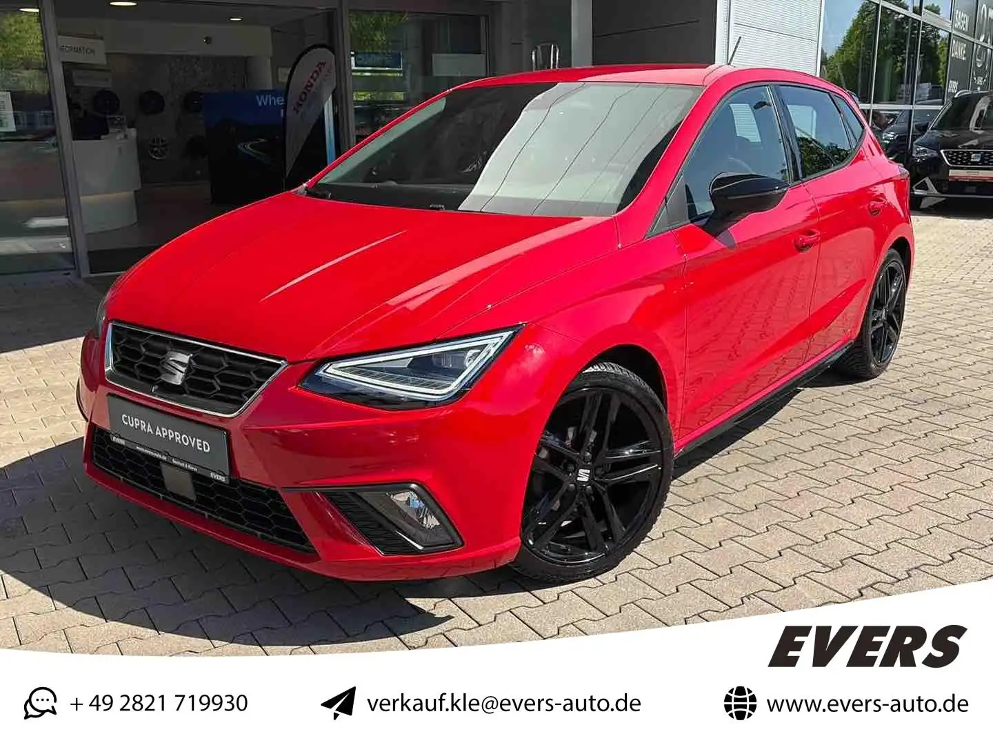 SEAT Ibiza FR Pro Black Edition 1.0 TSI Rot - 1