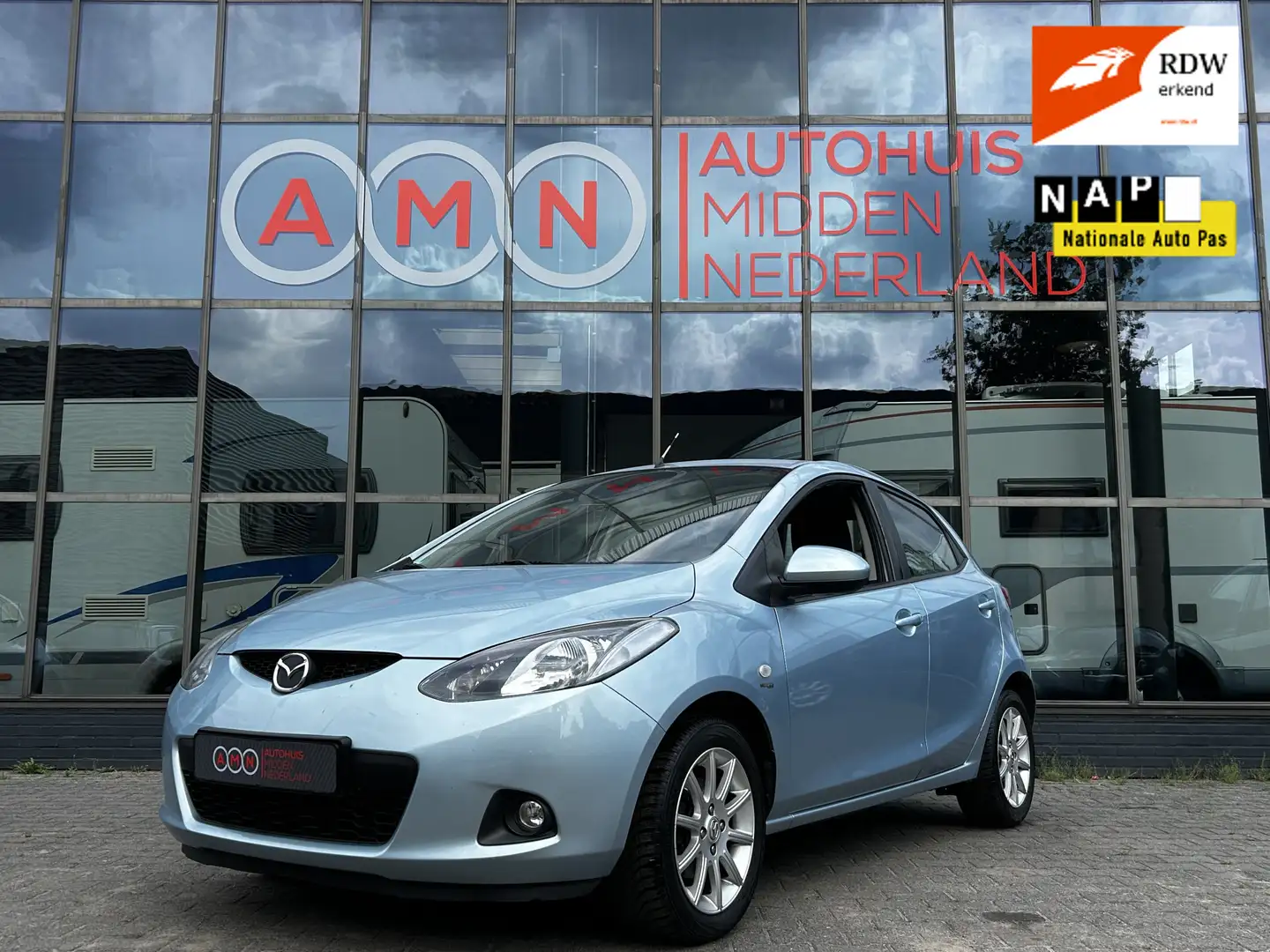Mazda 2 1.3 TS Elekpakket,Airco,Stoelverwarming,LMV15” Bleu - 1