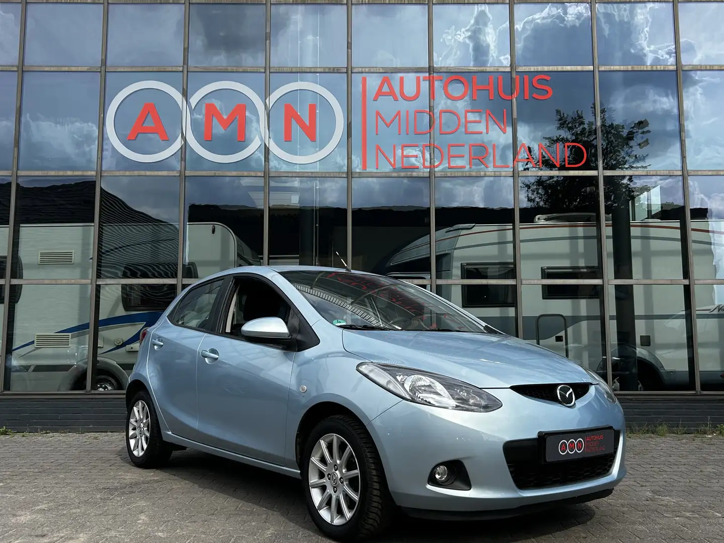 Mazda 2 1.3 TS Elekpakket,Airco,Stoelverwarming,LMV15” Bleu - 2