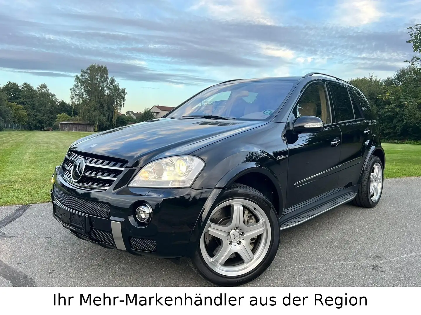 Mercedes-Benz ML 63 AMG *Original 31.500KM*absoluter NW Zustand Чорний - 1