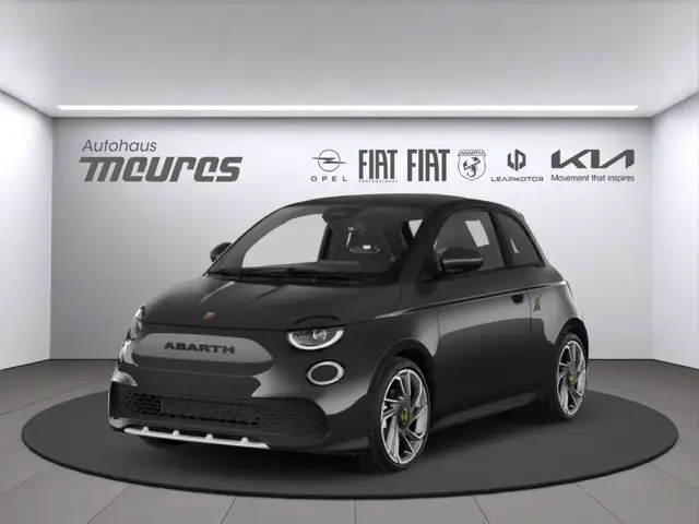 Abarth 500 Elektro Cabrio, 155 PS, Rückfahrkamera, Schwarz, K