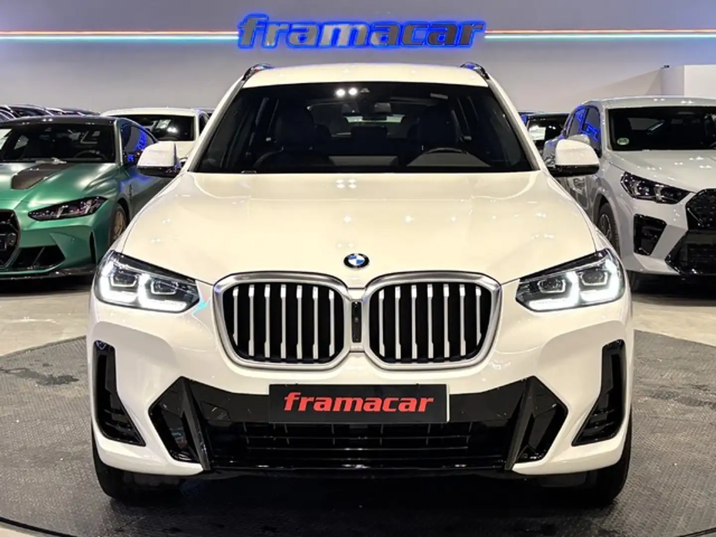 BMW X3 xDrive 30dA xLine Blanc - 2