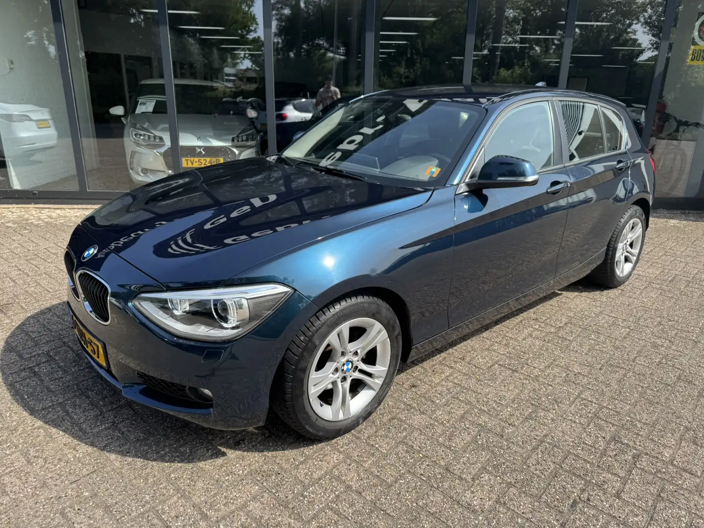 BMW 118 1-serie 118d Business*ECC*Navi*EXPORT/EX.BPM* Blauw - 2
