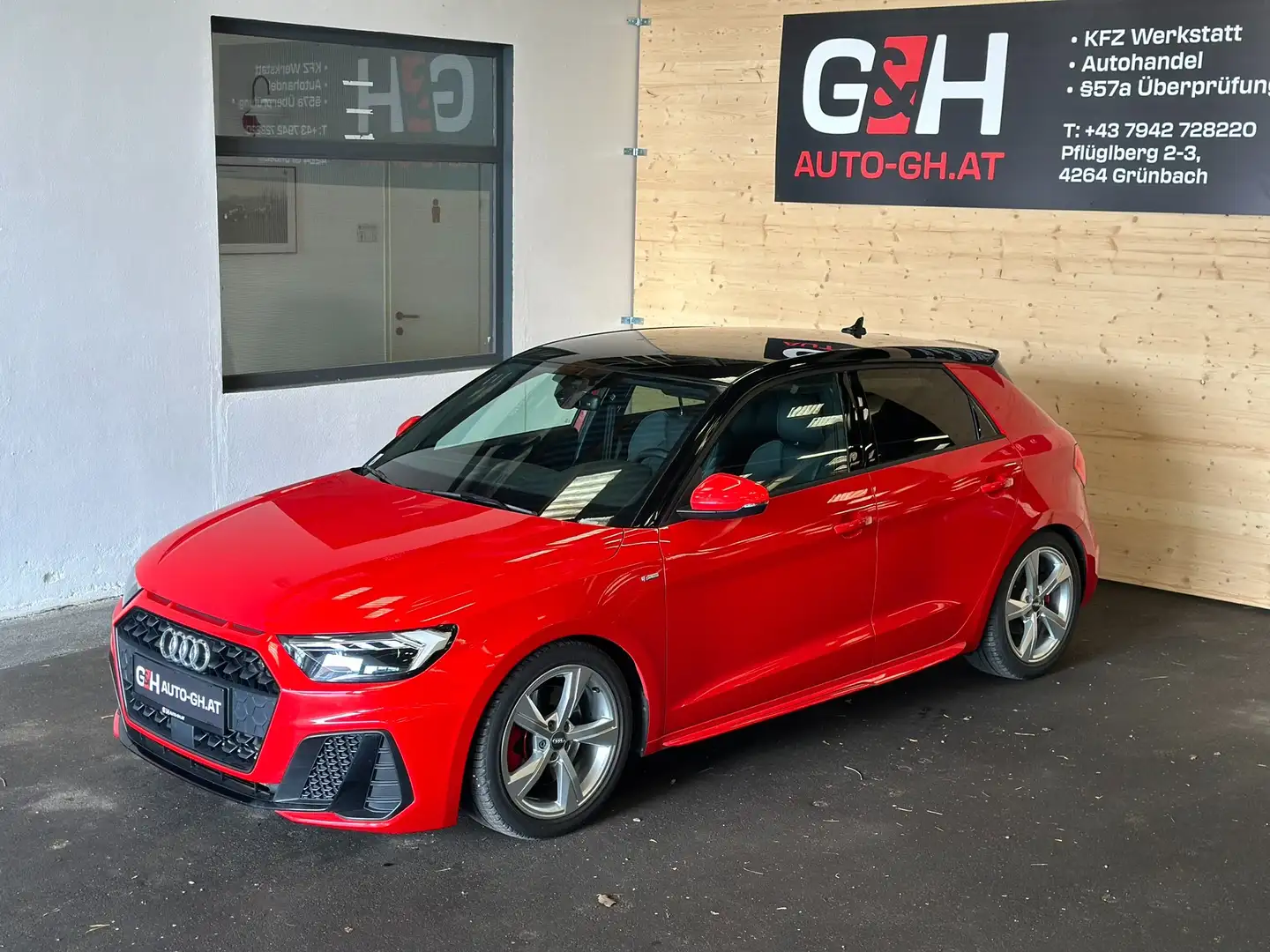 Audi A1 40 TFSI 3x S-line ACC Keyless uvm... Rouge - 2