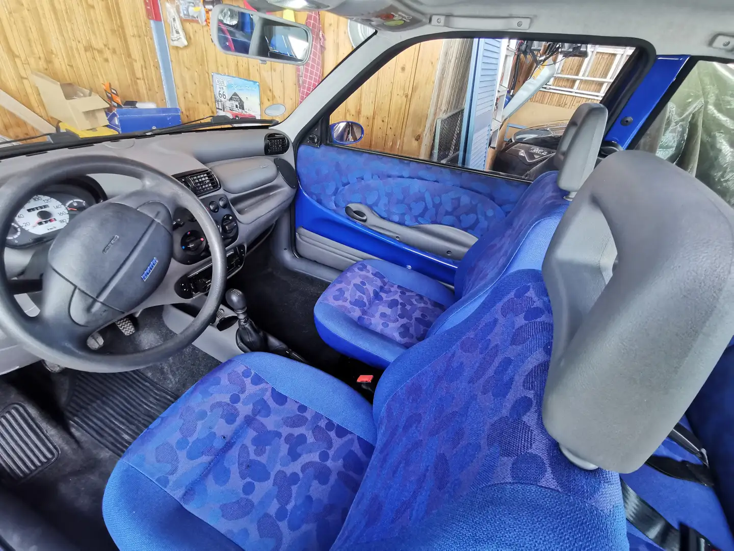 Fiat Seicento Seicento 1.1 Hobby Синій - 1