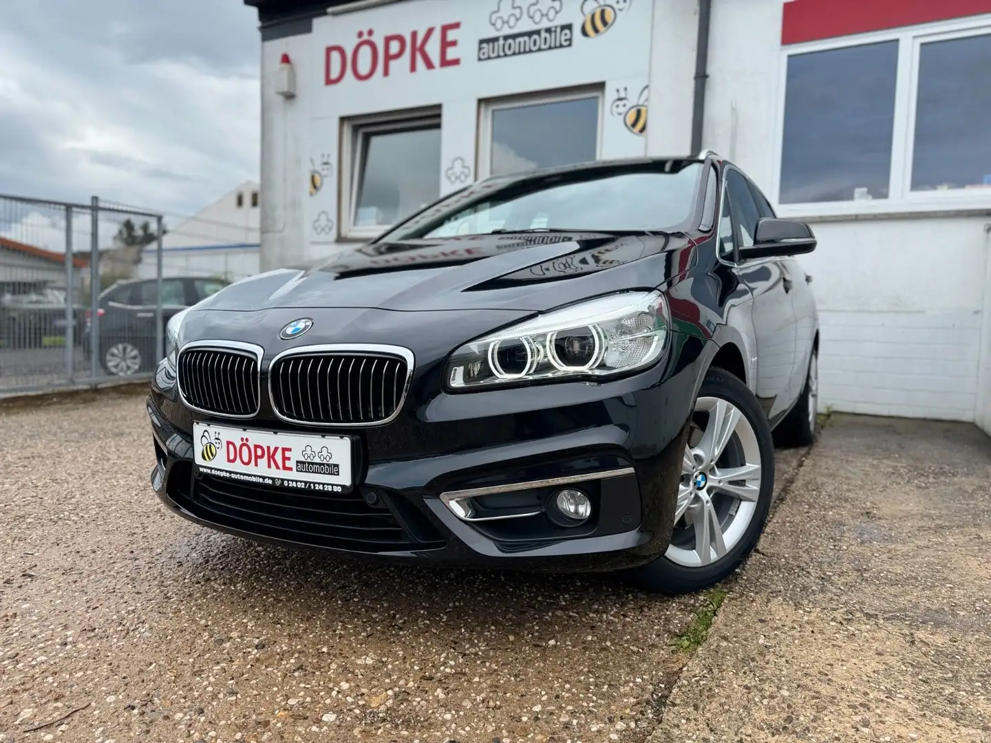BMW 218 Luxury Line Leder AHK 2. Hand Schwarz - 1