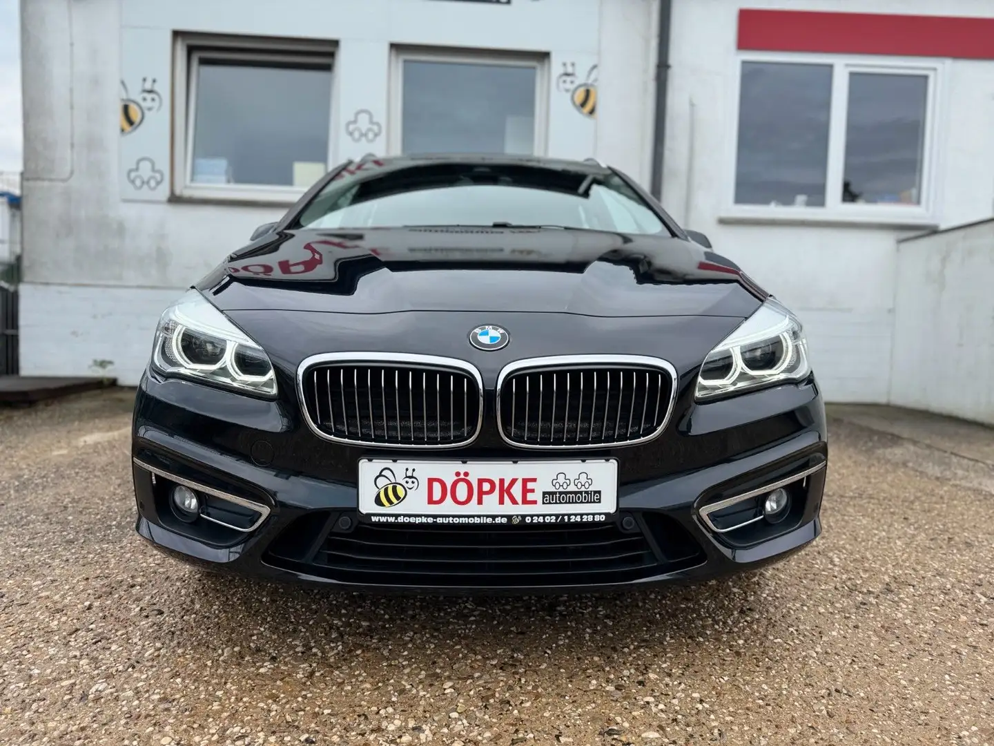 BMW 218 Luxury Line Leder AHK 2. Hand Schwarz - 2