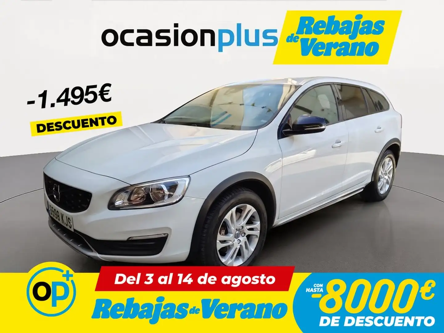 Volvo V60 Cross Country D3 Momentum Blanco - 1