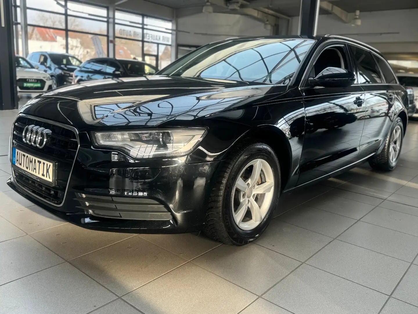 Audi A6 Avant 3.0 TDI Teilleder PDC Standheizung uvm. Zwart - 1