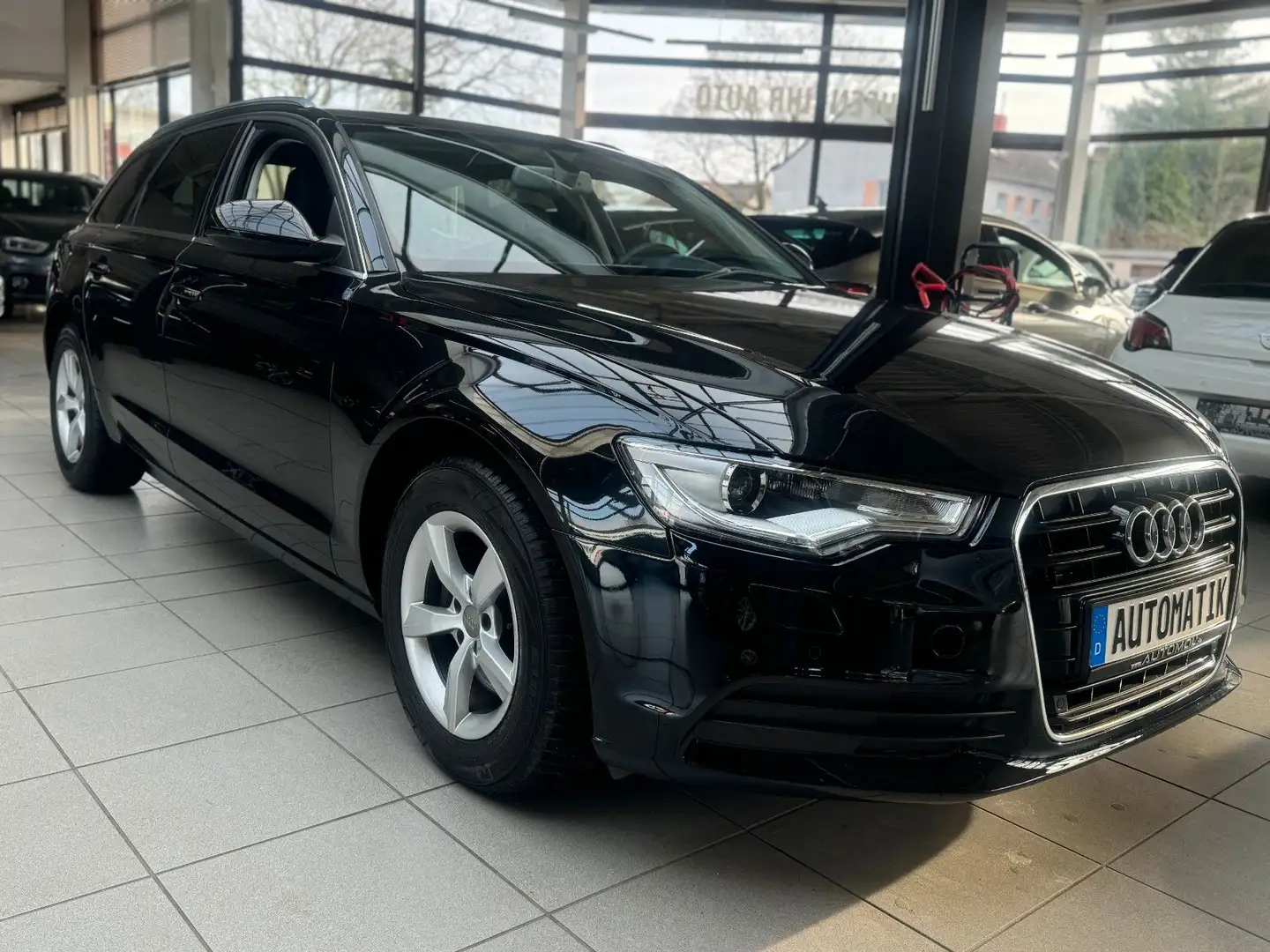 Audi A6 Avant 3.0 TDI Teilleder PDC Standheizung uvm. Zwart - 2