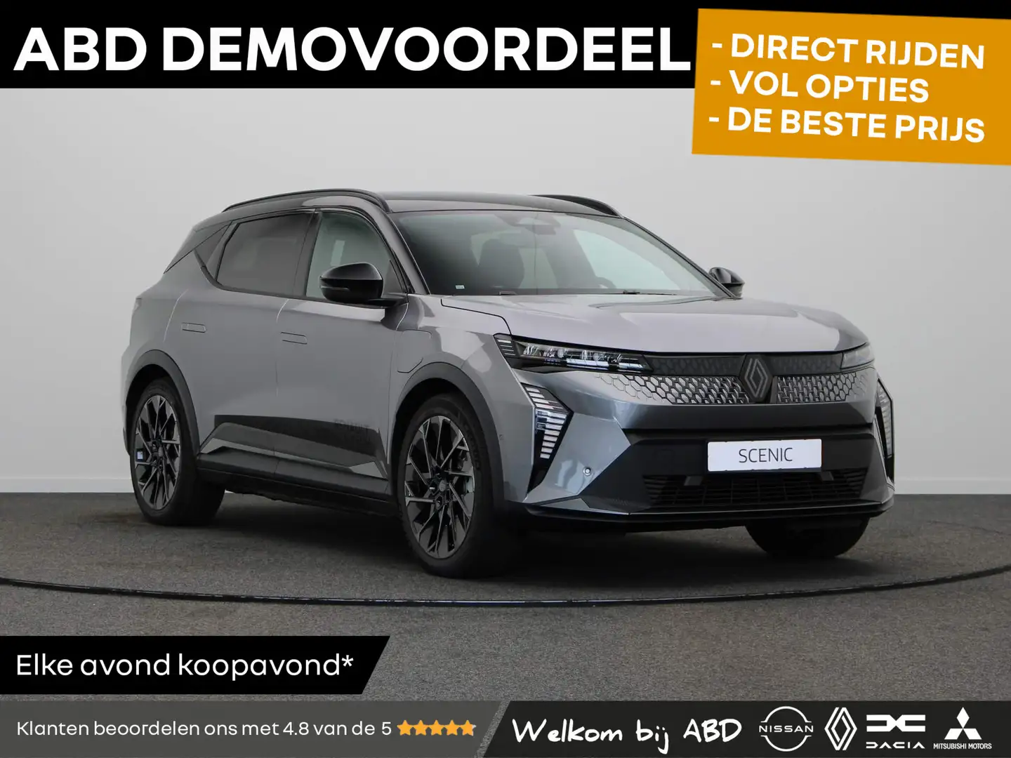Renault Scenic E-Tech EV87 220pk long range esprit Alpine | Activ Grijs - 1