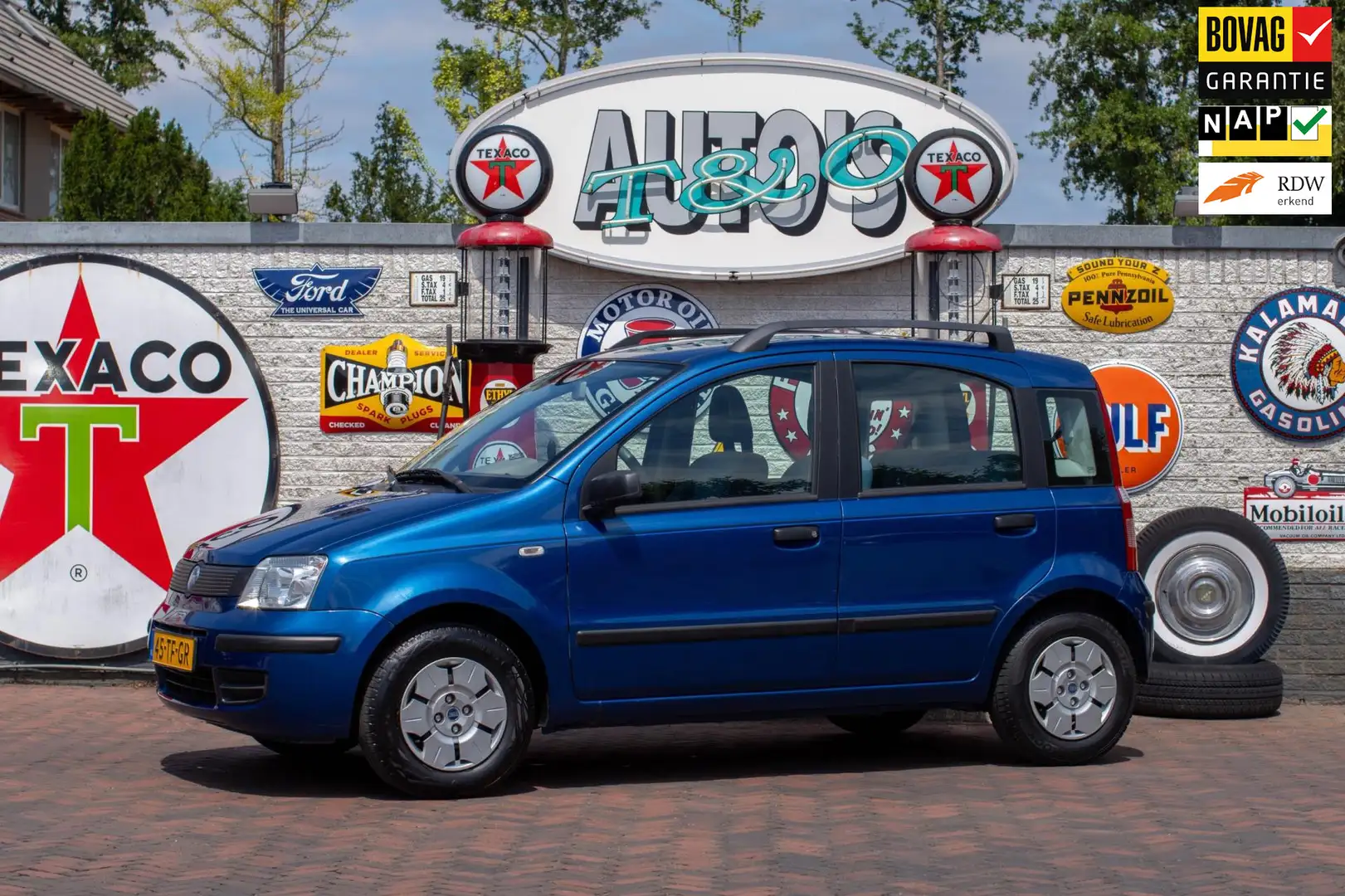 Fiat Panda 1.1 Young 2e Eig. 89.480 km +NAP NL-auto Blauw - 1