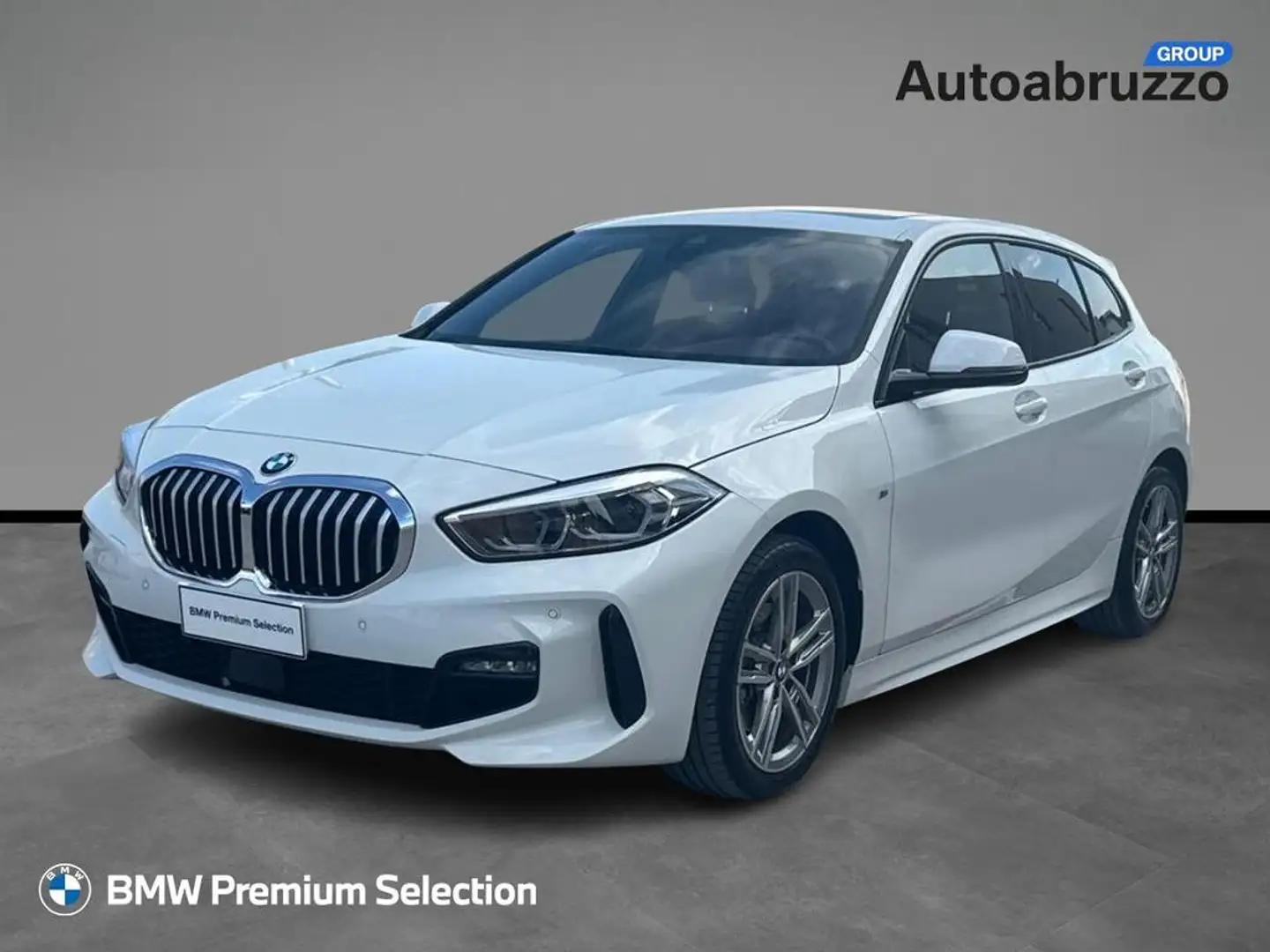 BMW 116 d Msport auto Blanc - 1
