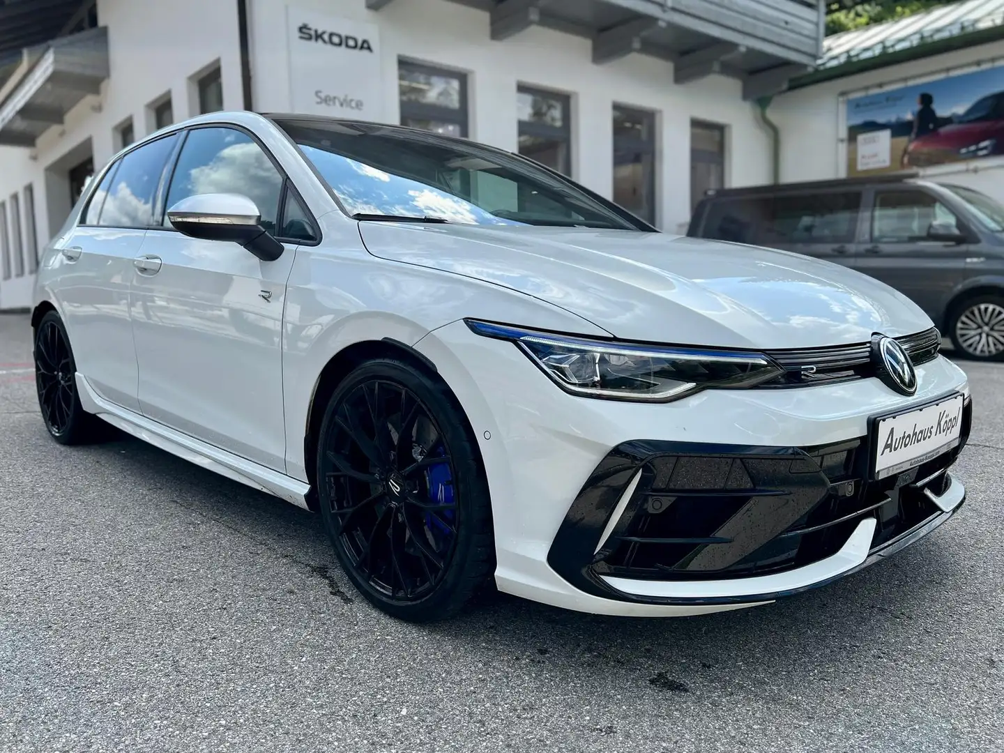Volkswagen Golf R Performance AKRA Pano Leder H&K AHK 360° Blanc - 2
