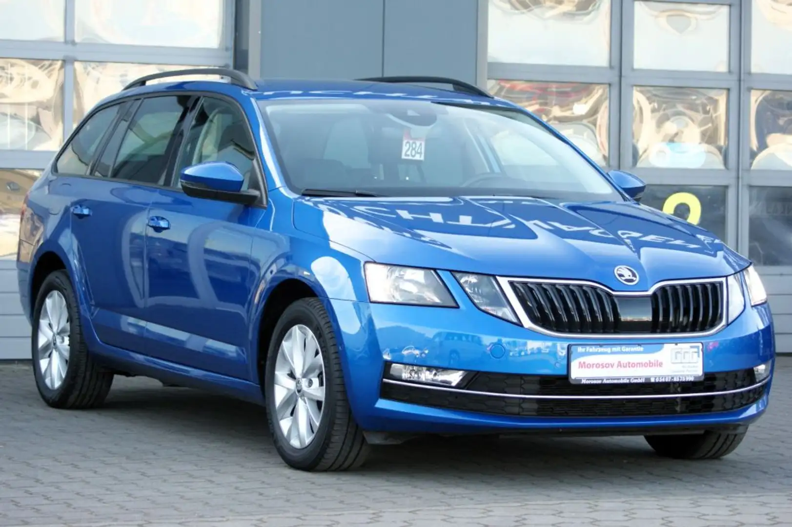 Skoda Octavia Combi 2.0 TDI DSG Style Blauw - 2