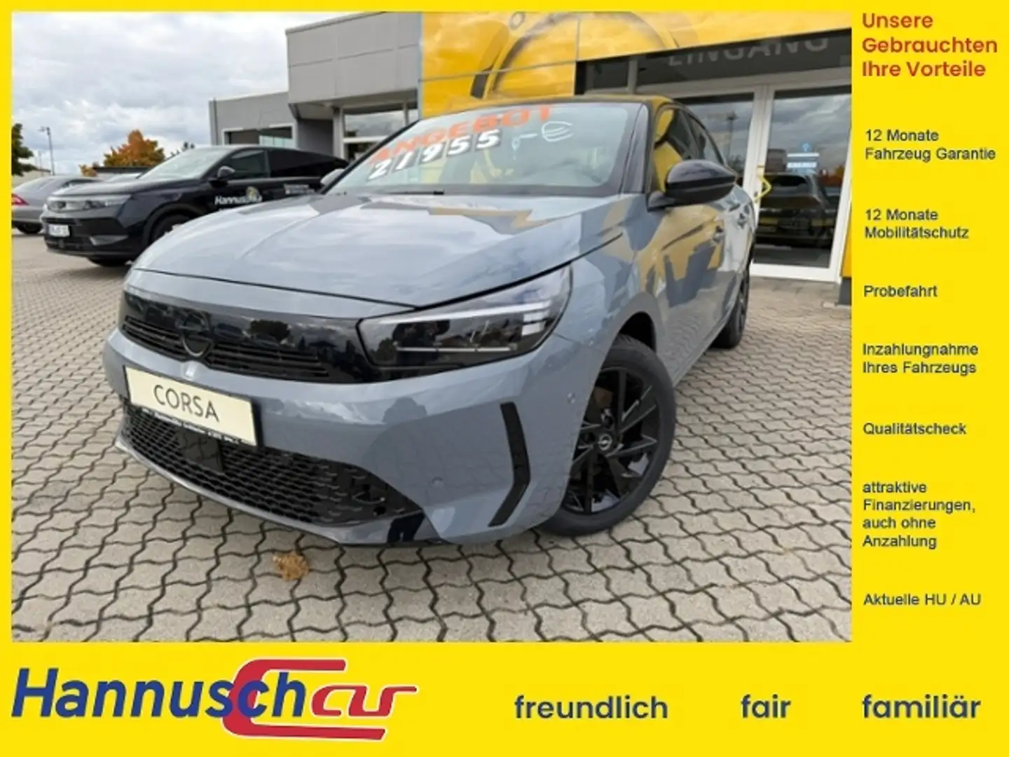 Opel Corsa F GS Grau - 1
