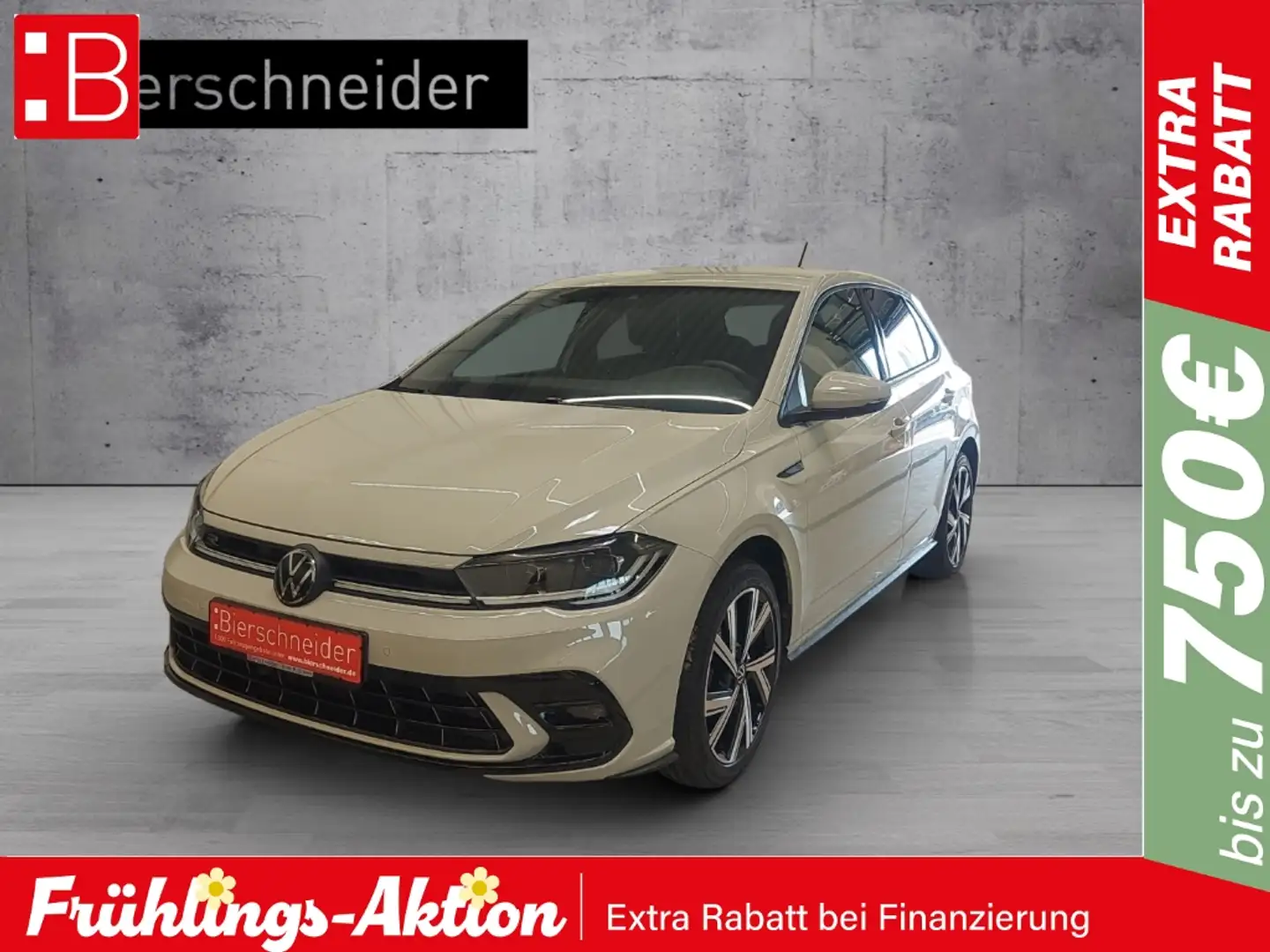 Volkswagen Polo 1.0 TSI DSG R-Line IQ-LIGHT DIGITAL COCKPIT RÜCKFA Grau - 1