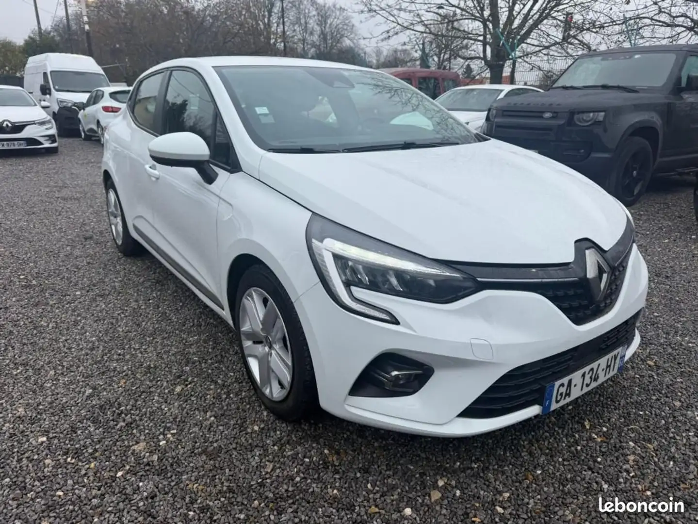 Renault Clio V TCE 90 X-TRONIC 21N BUSINESS 1 ERE MAIN Blanc - 1