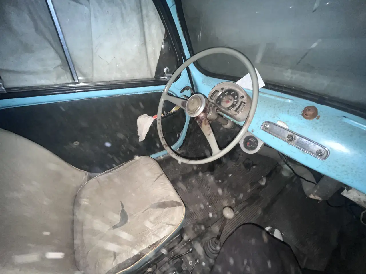 Fiat 600 PRIMA SERIE 1956 ORIGINALE DA RESTAUR, foto 4