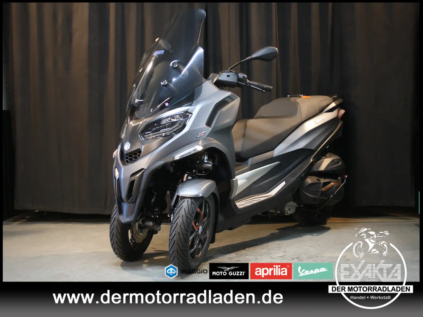 Piaggio Si MP3 530 Exclusive E5+ GREY TITANIO Grau - 1
