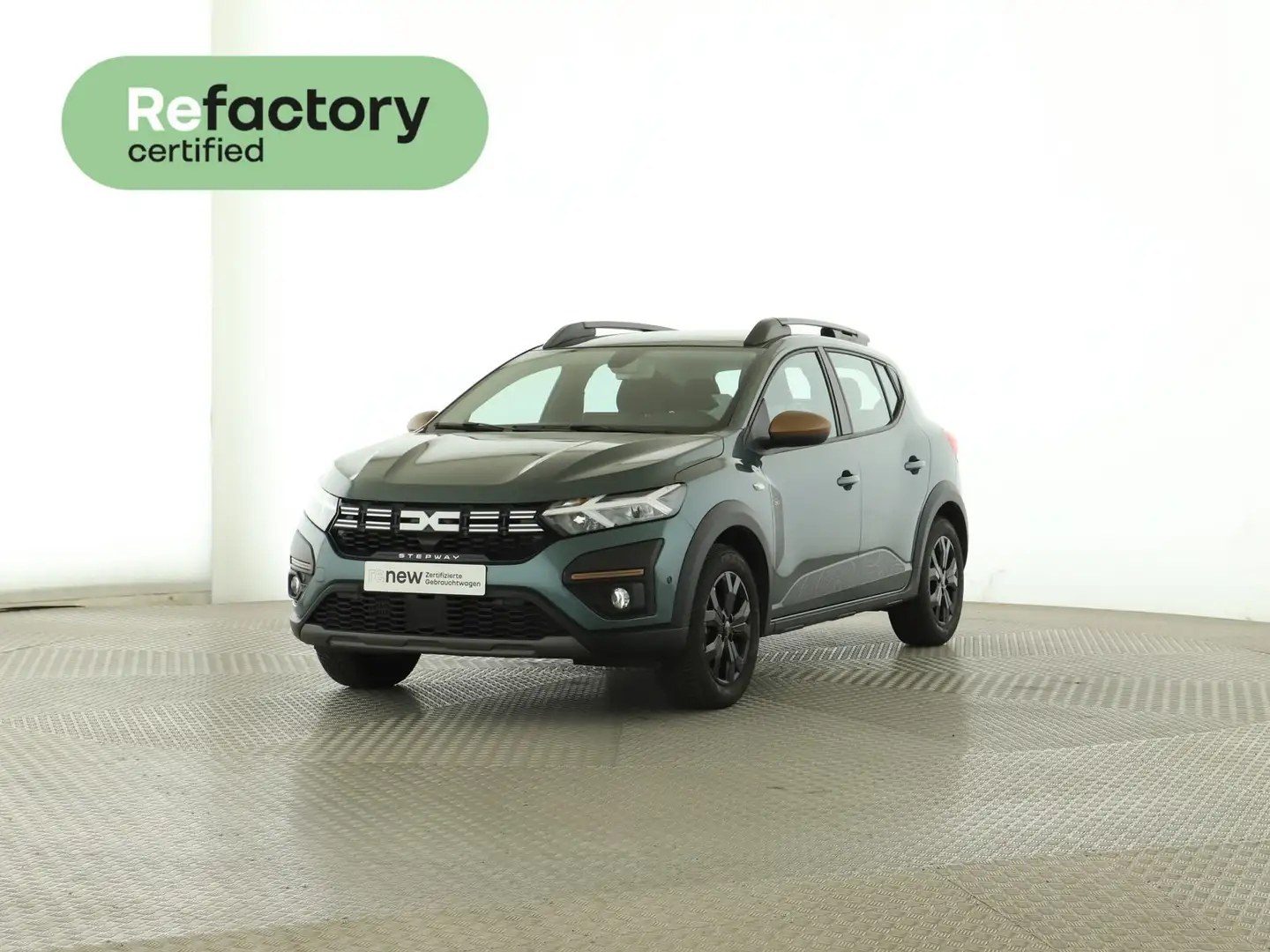 Dacia Sandero III 1.0 TCe 100 LPG Stepway Extr+ Kamera Groen - 1