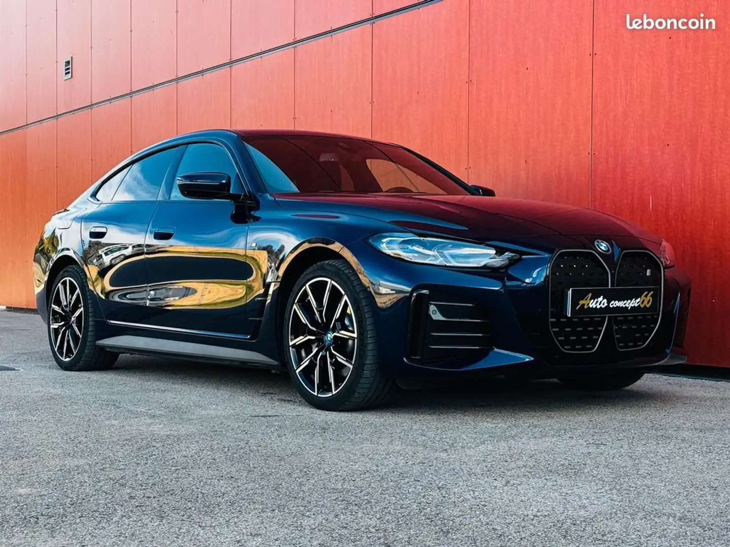 BMW i4 G26 EDRIVE40 Phase 2 M SPORT 340ch TVA Récupérable Bleu - 1