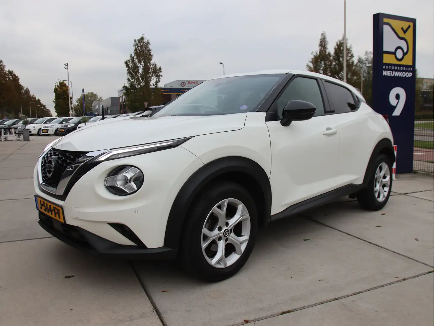 Nissan Juke 1.0 DIG-T N-Connecta FULL LED Carplay-Camera, 1e e Wit - 1