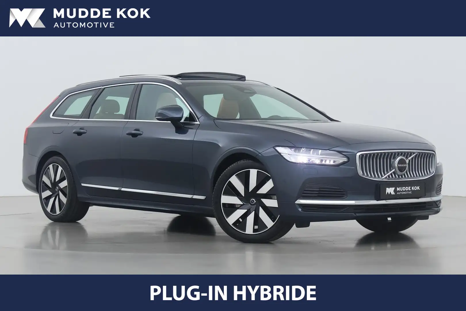 Volvo V90 T6 Plug-in hybrid Ultra Bright | Bowers&Wilkins | Bleu - 1