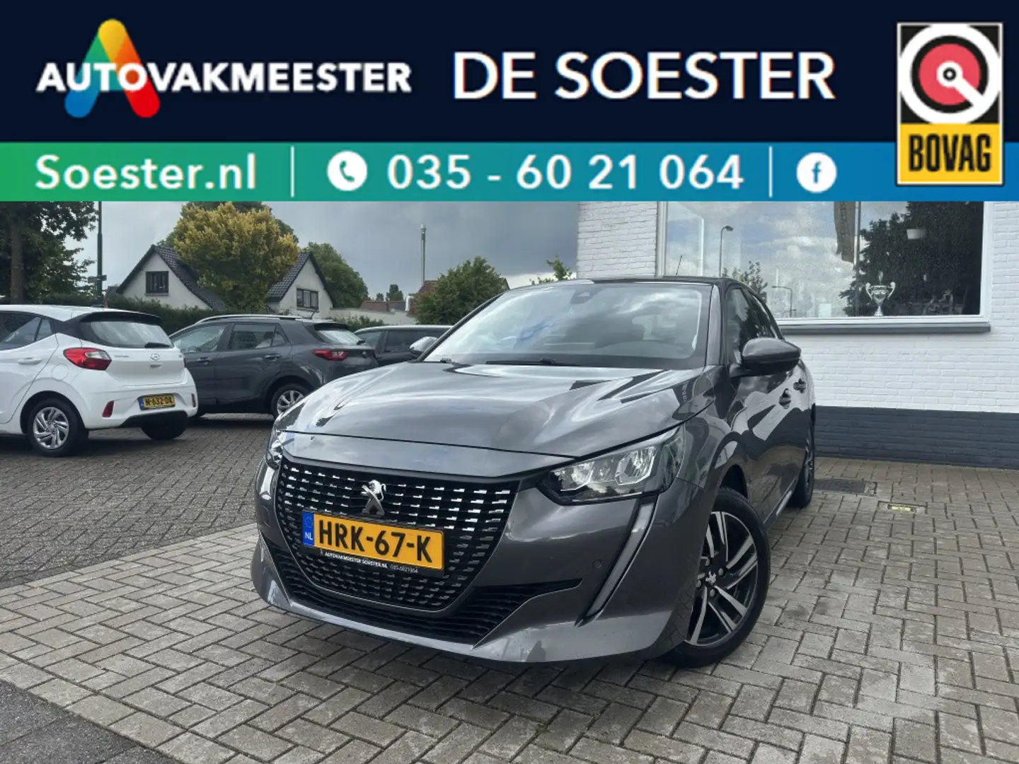 Peugeot 208 GERESERVEERD Grijs - 1