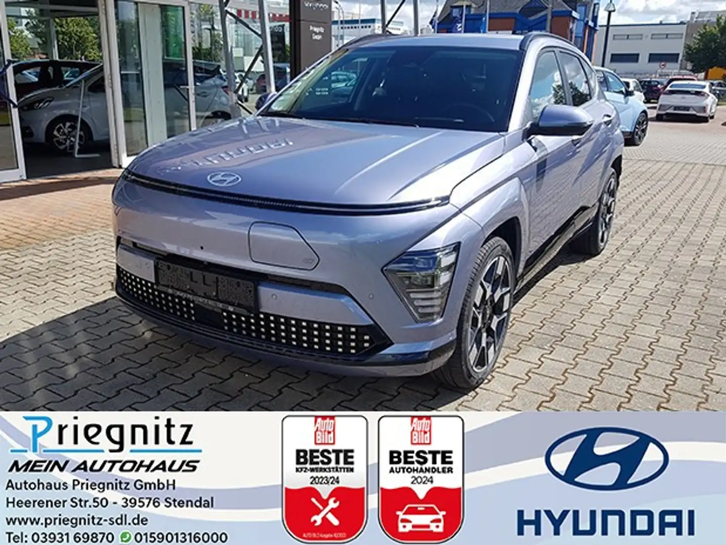 Hyundai KONA Elektro SX2 PRIME-Paket Blau - 1