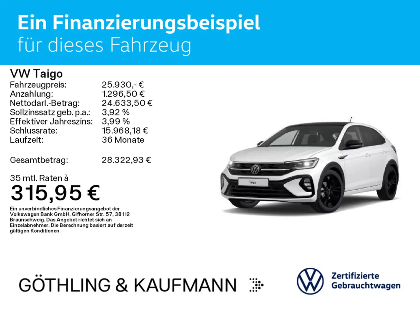 Volkswagen Taigo R-Line 1.5 TSI DSG*NAVI*PANO*AHK*KAM*Black Weiß - 2