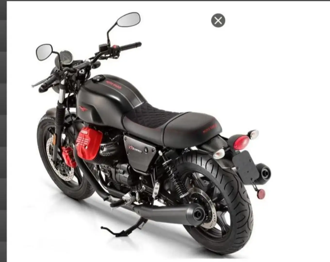 Moto Guzzi V 7 V7III carbon ( 68/1921) Noir - 1