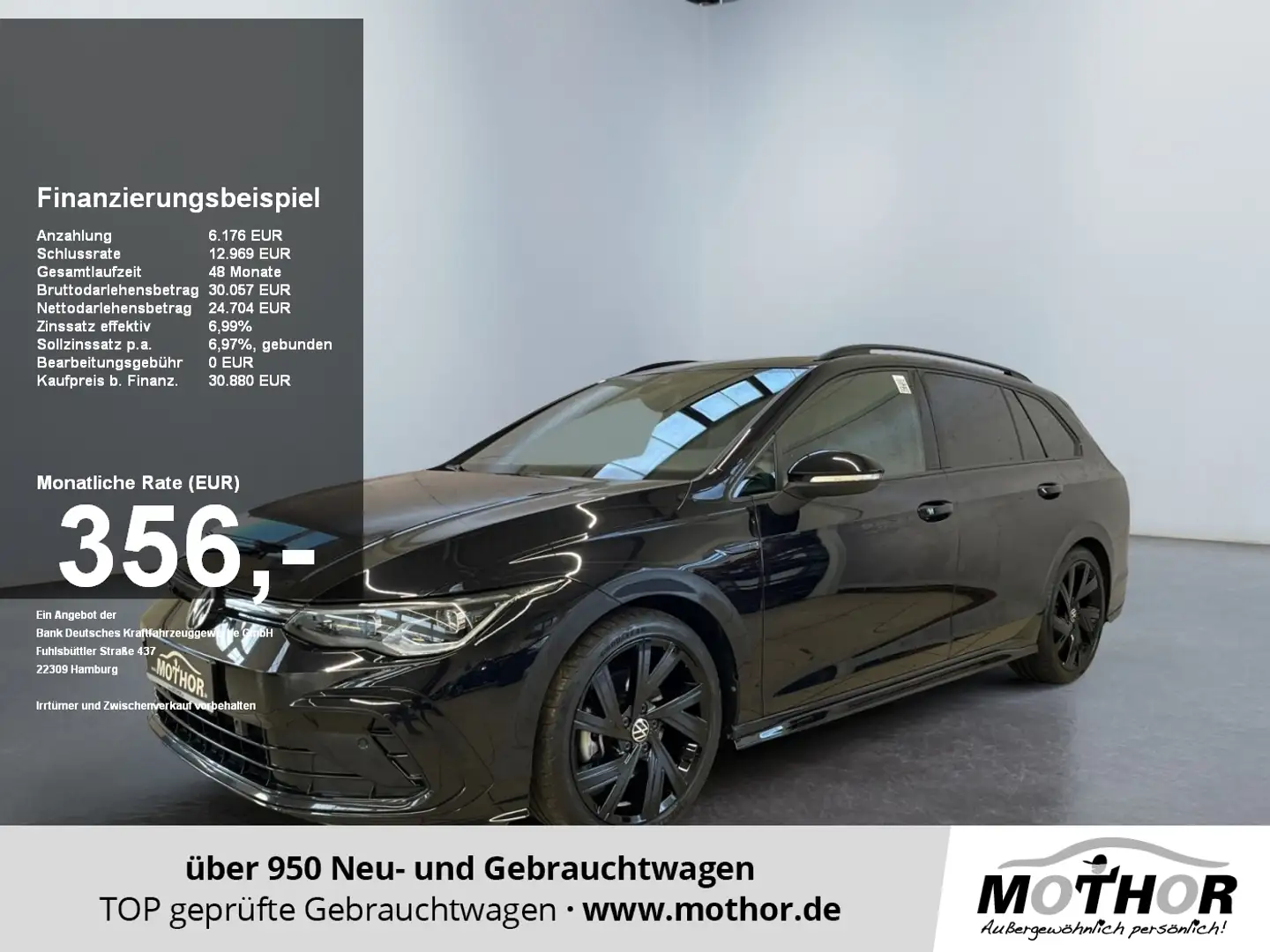 Volkswagen Golf Variant Golf VIII Variant R-Line 2.0 TSI DSG Black-Style Schwarz - 1