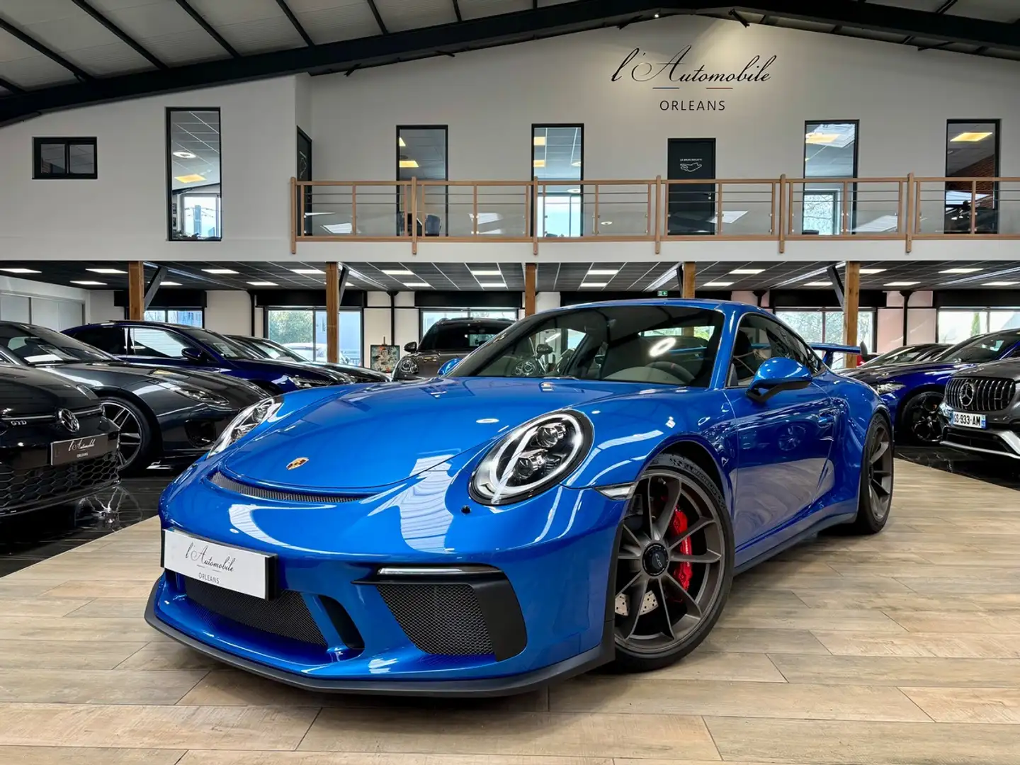 Porsche 911 991 GT3 PHASE 2 500 1Â°MAIN CP ORLEANS g Bleu - 1