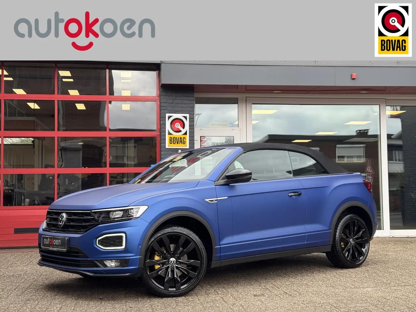 Volkswagen T-Roc Cabrio 1.5 TSI R-Line Edition Blue 409/800 *TREKHA Blauw - 1