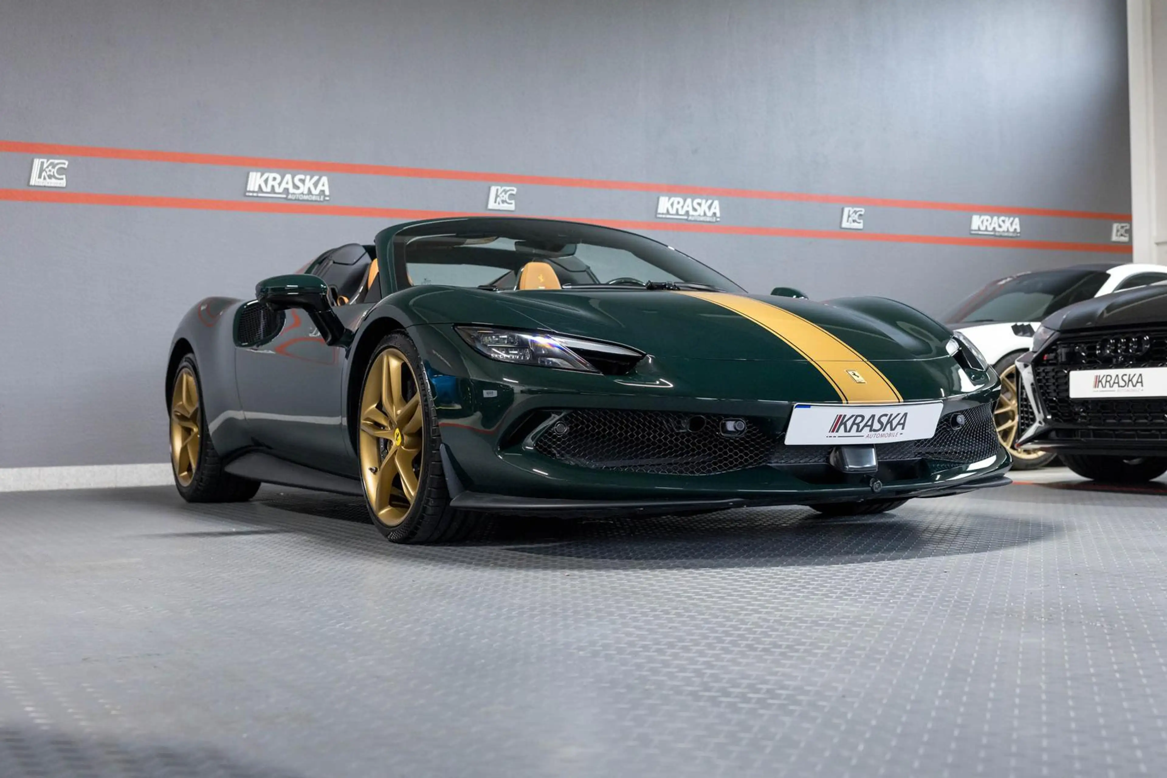Ferrari 296 Verde Britith Racing AFS JBL LIFT CARBON — photo 9