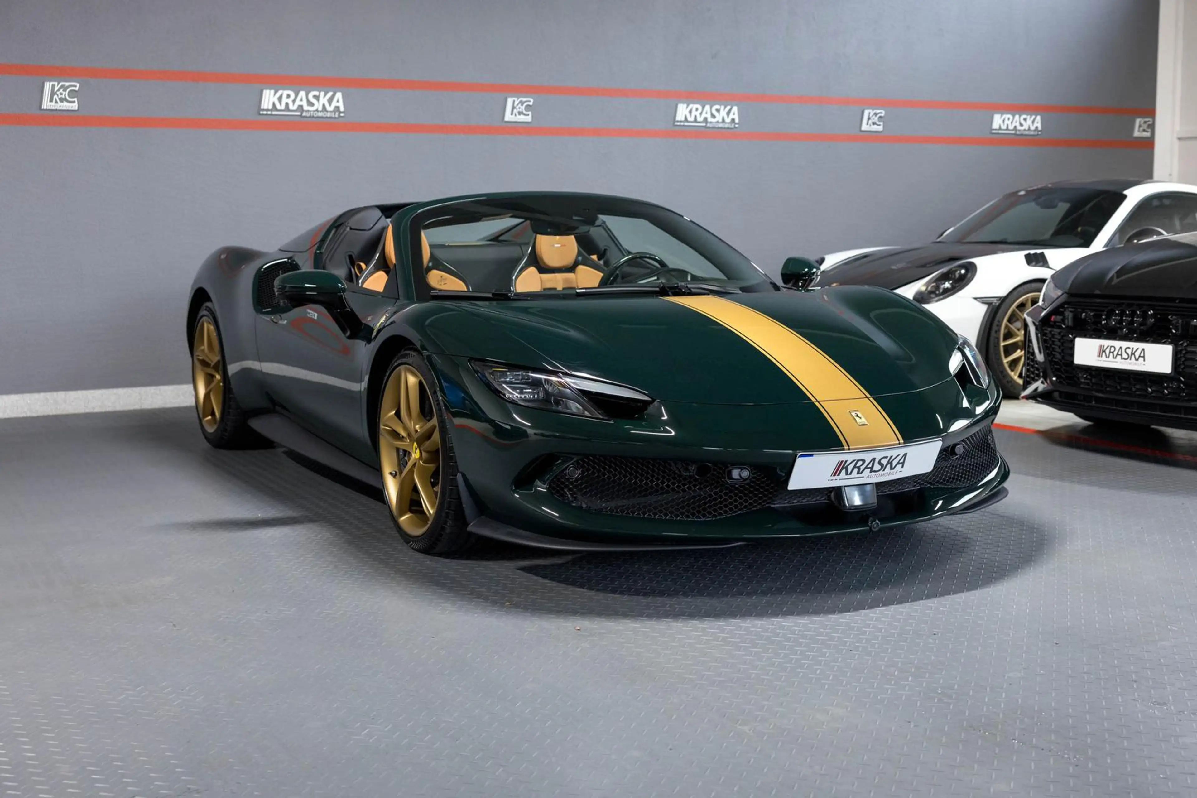 Ferrari 296 Verde Britith Racing AFS JBL LIFT CARBON — photo 10