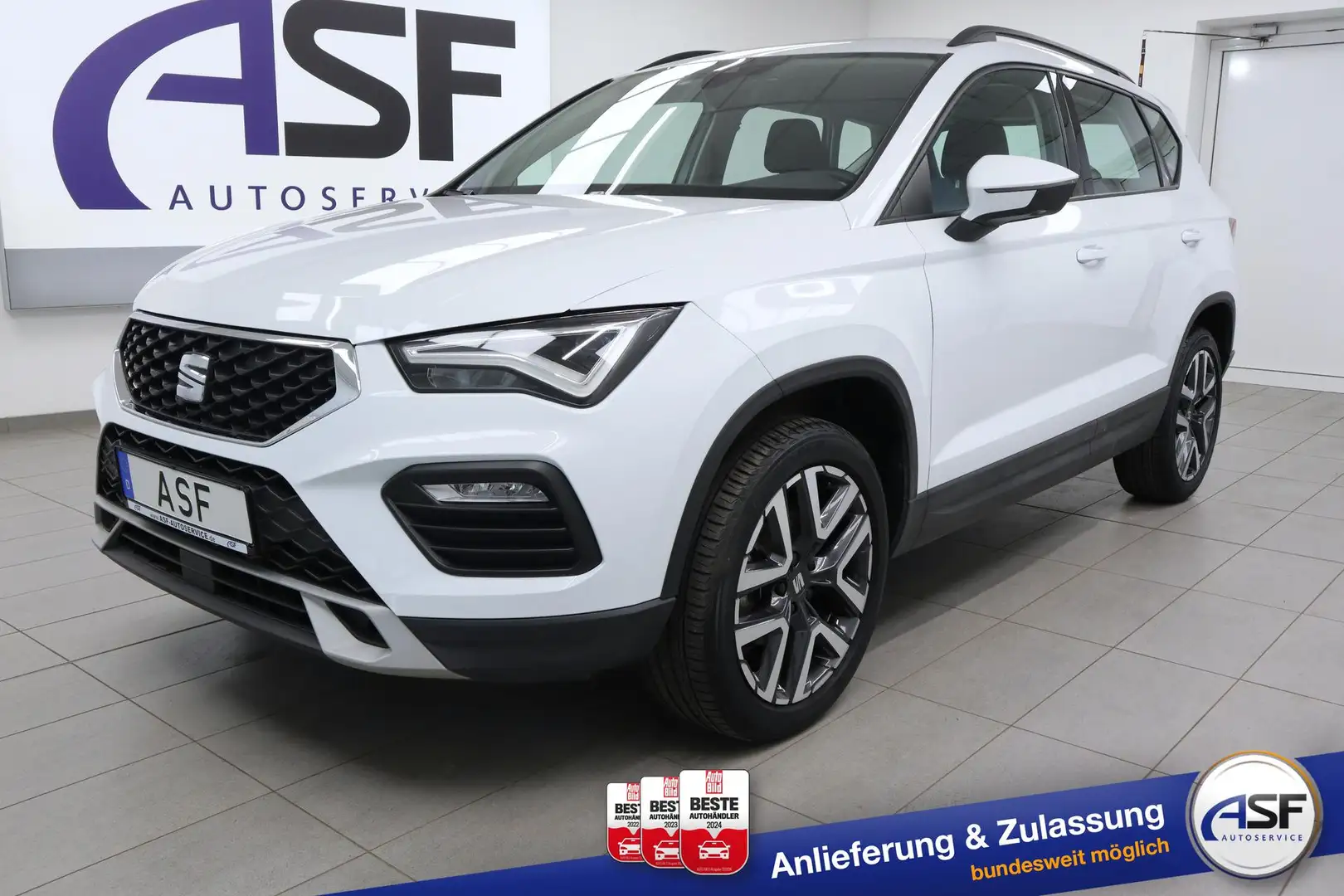 SEAT Ateca Style #Kamera hi #ACC #Navi #Sprachst.#Fernlich... Blanc - 1