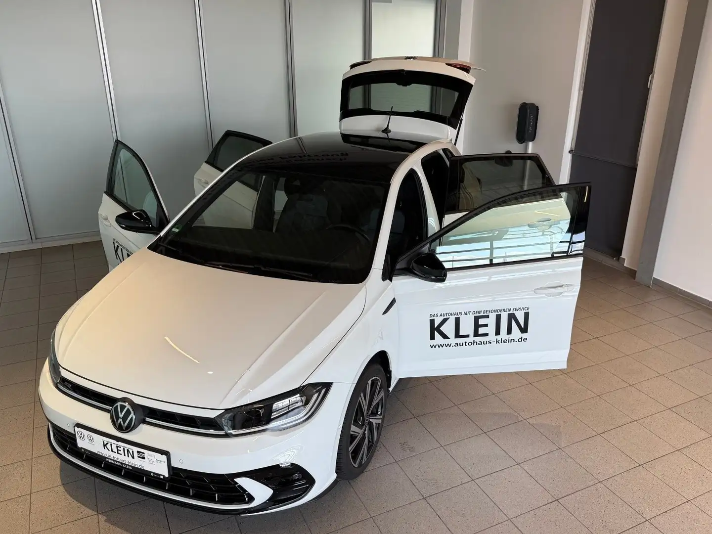 Volkswagen Polo 1,0 TSI R-Line Weiß - 2