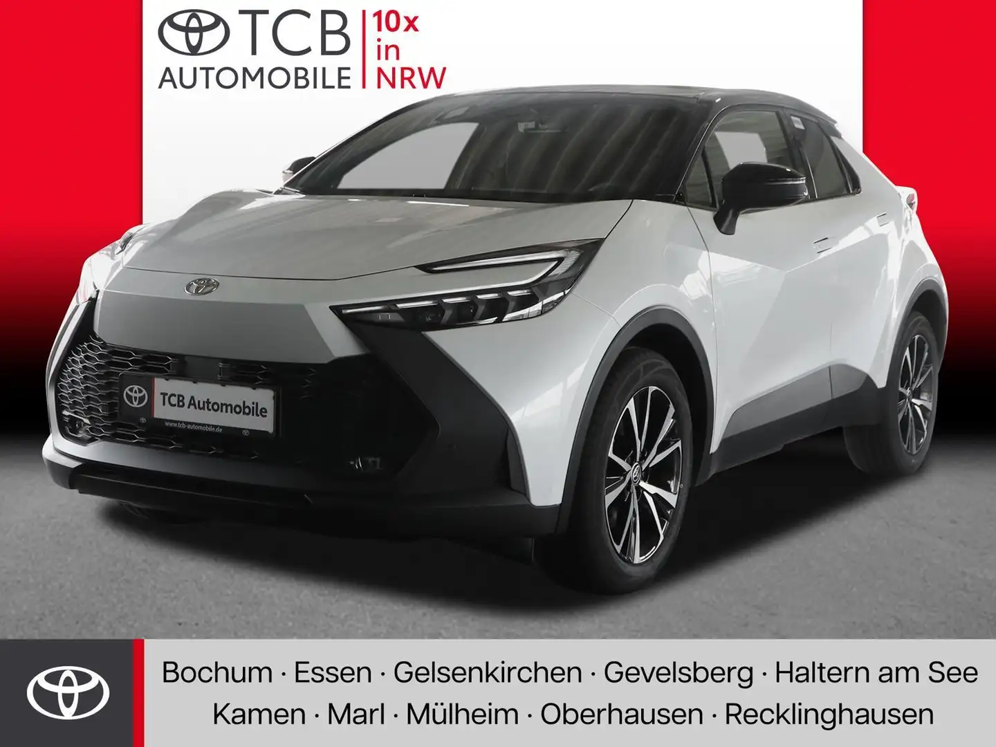 Toyota C-HR 2.0 Plug-in Hybrid Team D SHZ NAVI KLIMA Wit - 1