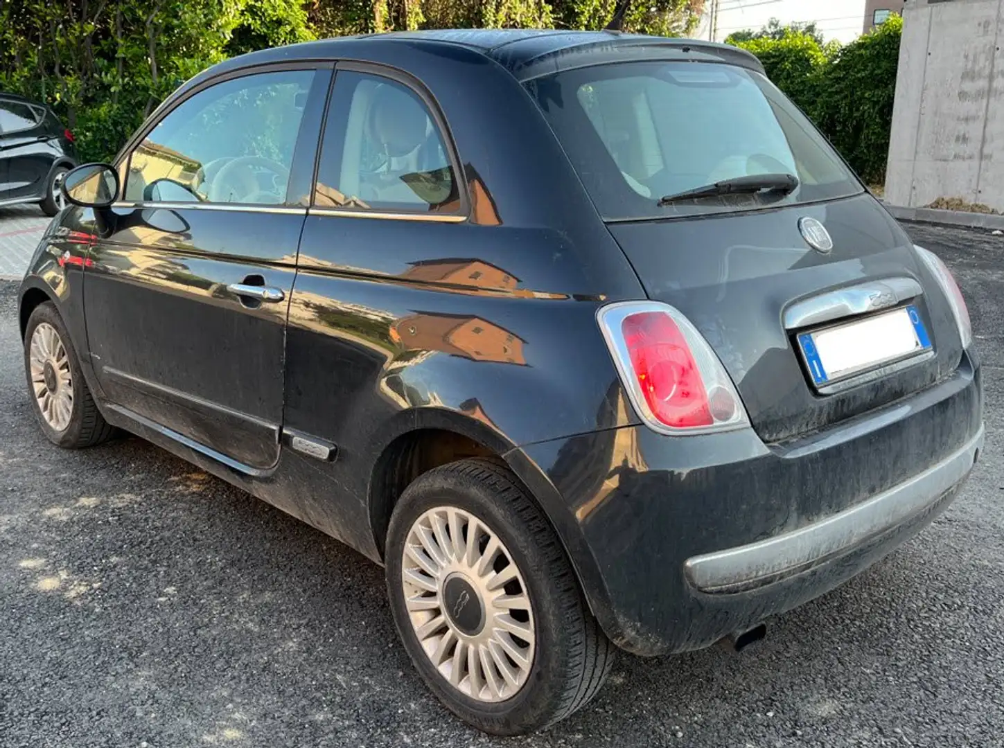 Fiat 500 500 1.3 mjt 16v Lounge 95cv Nero - 2