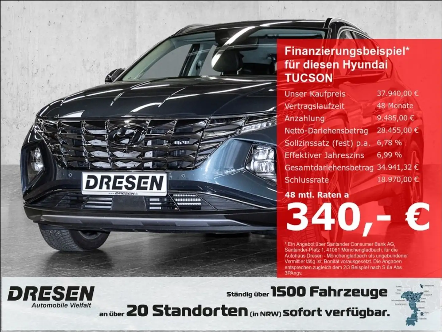 Hyundai TUCSON 1.6 T-GDI PHEV Prime 4x4 LEDER NAVI Sitzheizung plava - 1