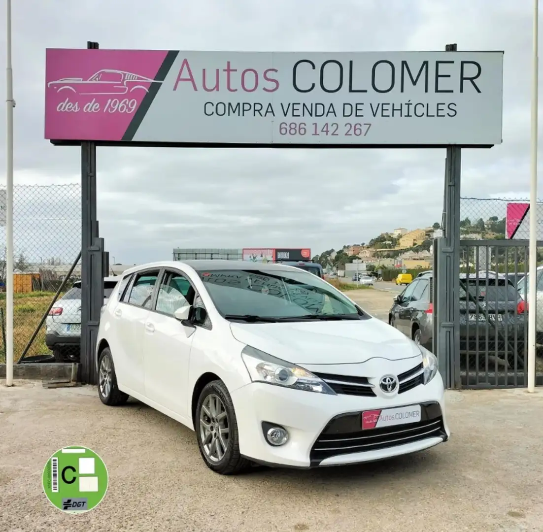 Toyota Verso 115D Comfort 5pl. Blanc - 1