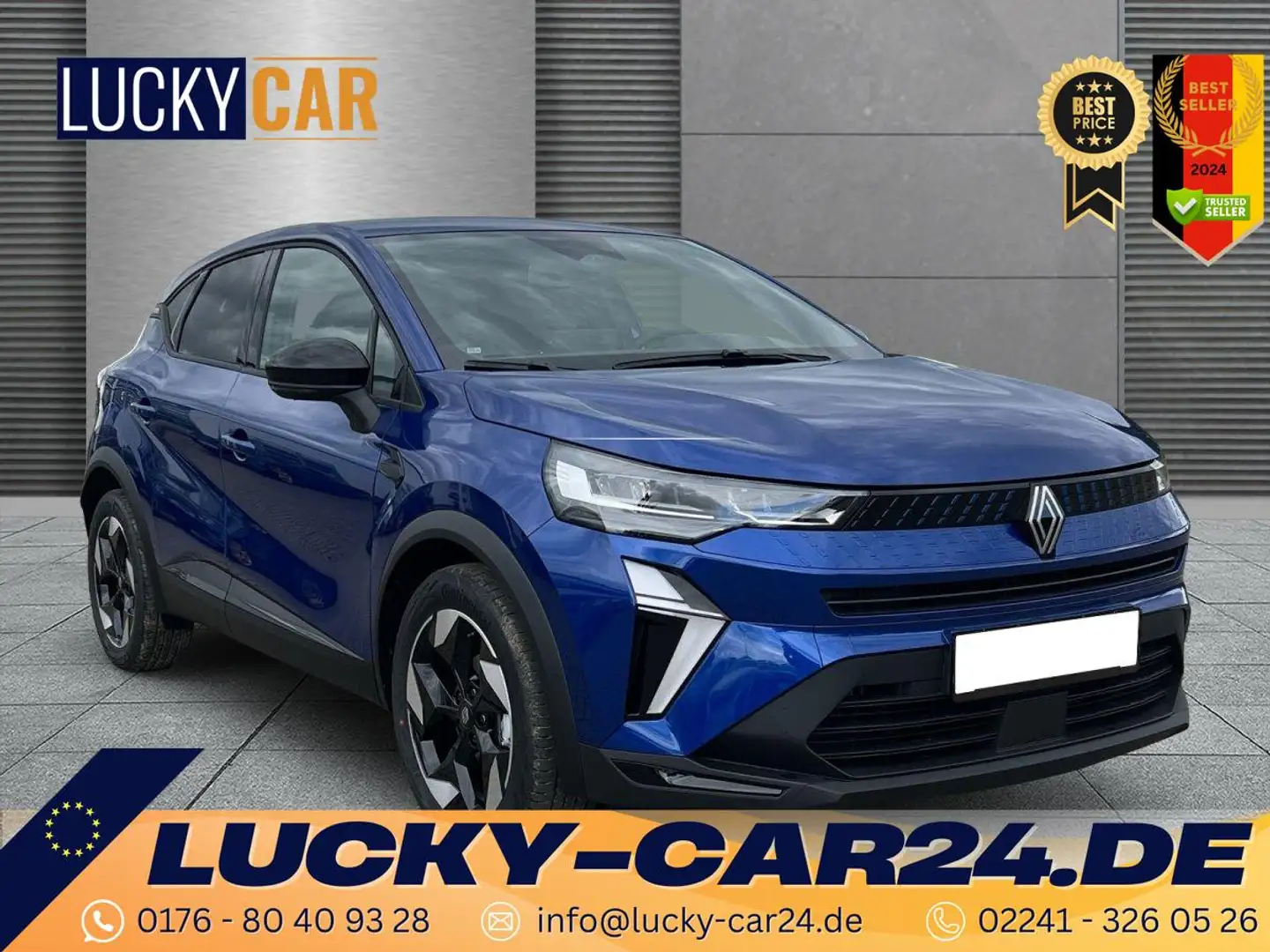 Renault Captur Techno+Winterpaket+RFK TCe 160 EDC 116 kW (158 ... Blau - 1