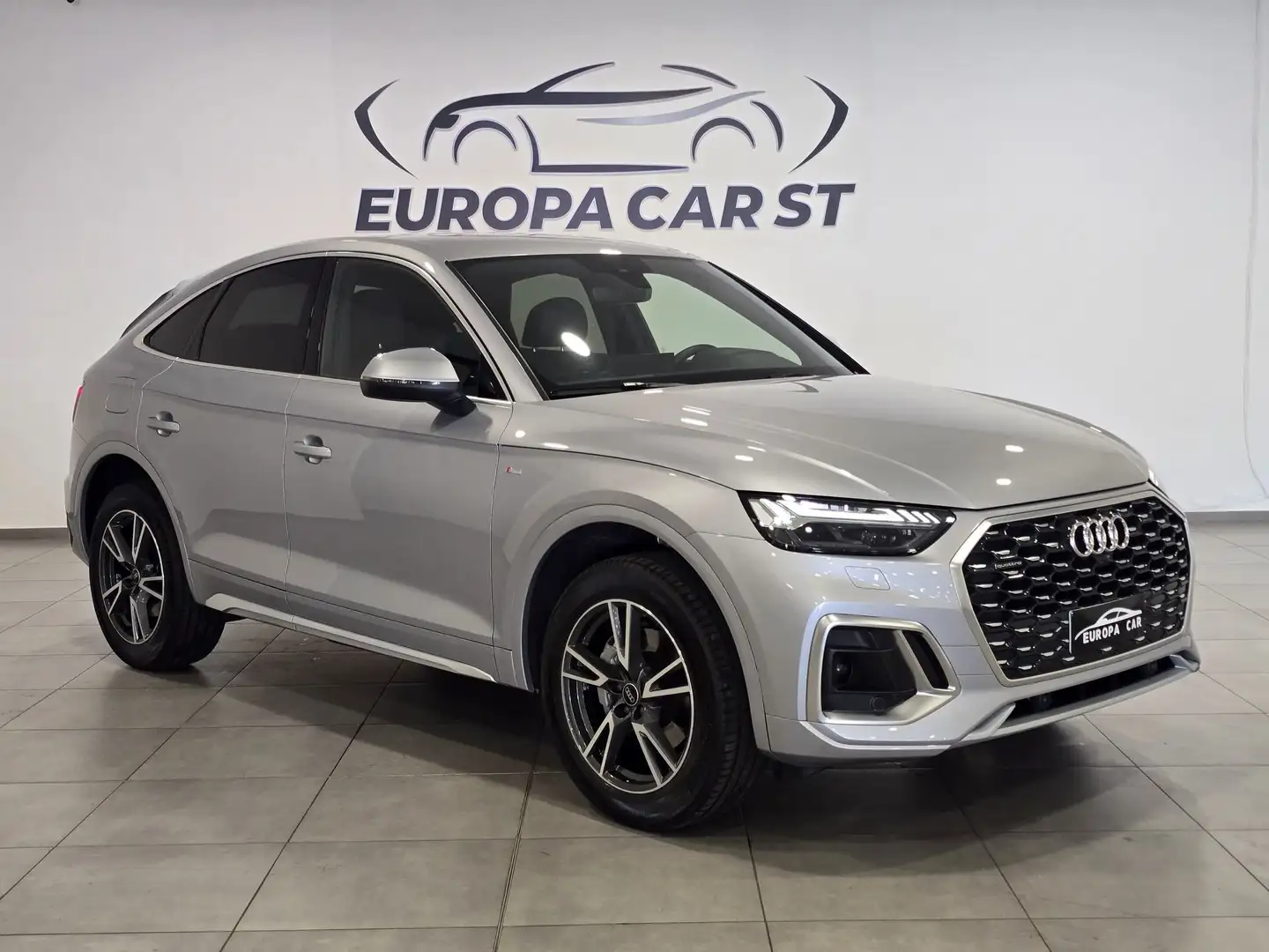 Audi Q5 SPB 40 TDI 204 CV quattro S tronic S line Gris - 2