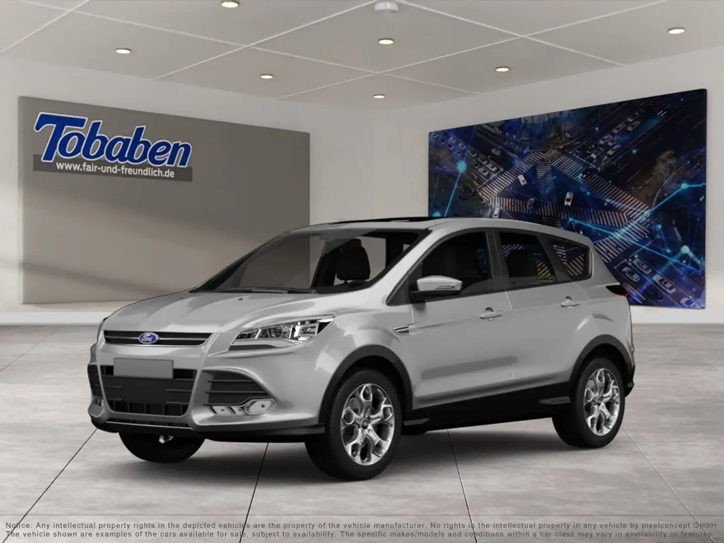 Ford Kuga 1.5 EcoBoost Cool&Connect 4x2 Start/Stopp C Argent - 1