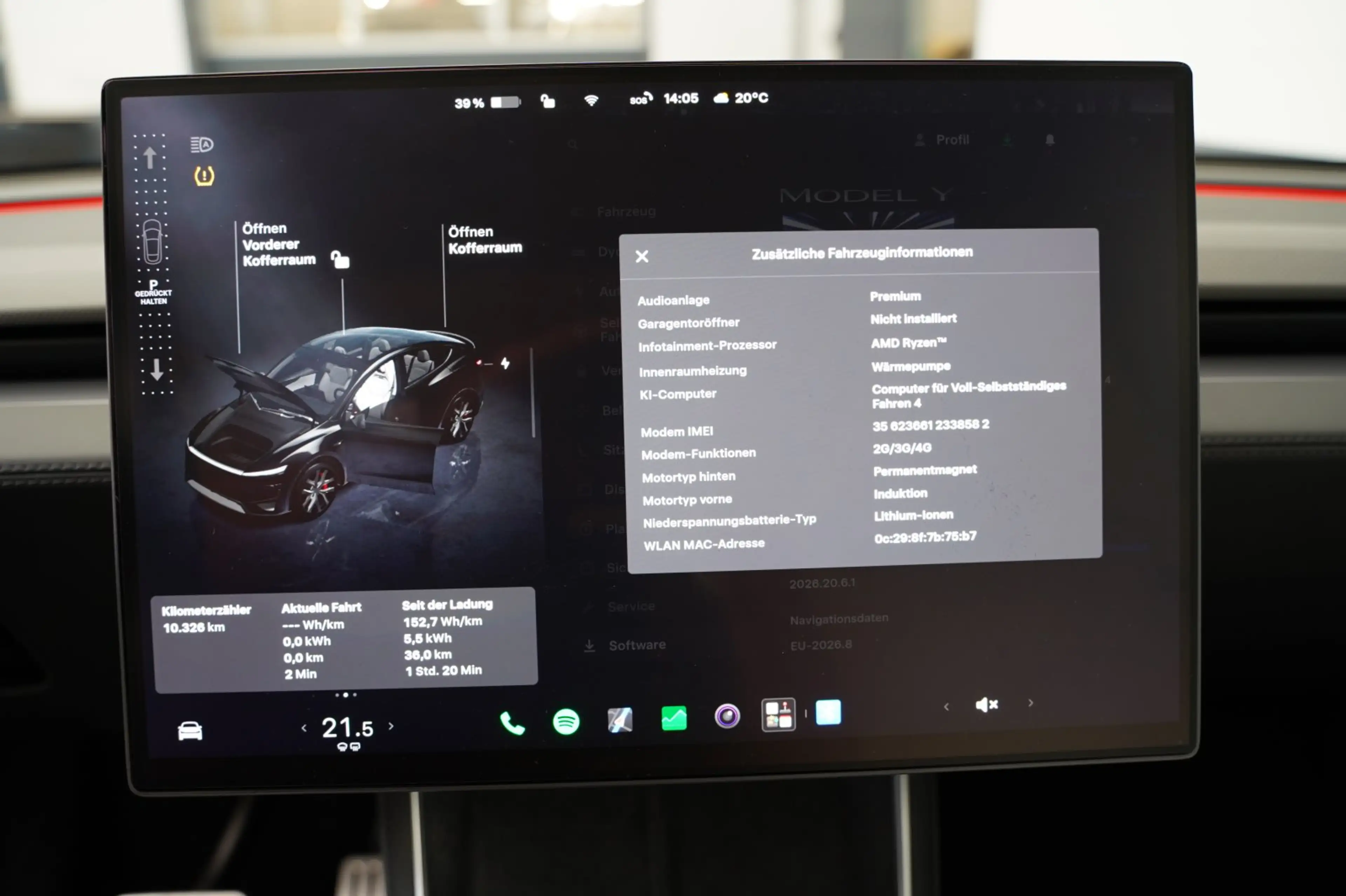 Tesla Model Y Performance Juniper *innen weiß* — photo 15